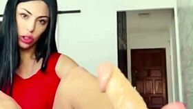 Compilation of sexy long-haired woman with big toys