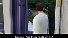 Girl Next Door Cums in Hot Tub Sims 4 Chapter 13