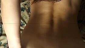 perfect ass girl getting cum in her tight asshole 😍