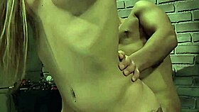 Gorgeous masochistic beauty fucked in cowgirl to huge bound orgasms.