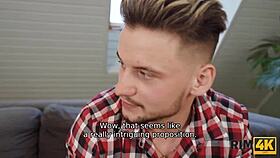 Russian Friend Does Rimjob for Love in Group