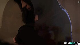 Stepdad seduces stepdaughter in bed roleplay