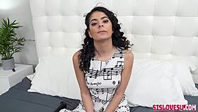 angel gostosa rides big stepbro pipe