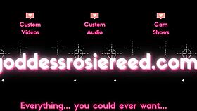 Goddess Rosie Reed Dominates In Leather Boots