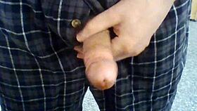 Open Fly Penis Play 2: Detailed Cock Exposure and Teasing Actions.