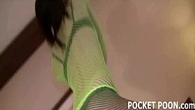 I am gonna make myself squirt thru my pantyhose with toys and handjob