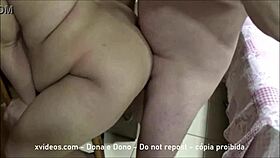 Real Couple's Homemade Cumshot Session