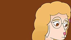 مغامرة مكتبة مع كتابية أنمي بصدر كبير تومني