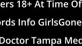 i saw dr aria nicole butt naked durin the gyno exam, she spreaded her pussy