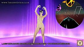 In part 2 of week 4, my VR dance workout skills are improving with better reactions.