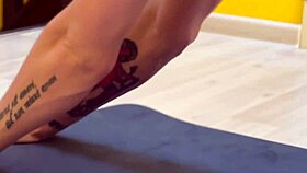 Sexy Twink Did a Naked Workout and His Cocky Stepfather Noticed It - 421