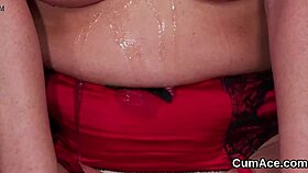 Frisky Hottie Swallows Full Cum Load on Her Face