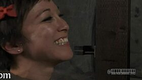 A naughty facial treatment applied to angel in close-up view