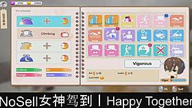 In this dating game, they find happiness together.