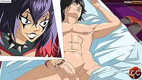 Let's PLAY FUCK NOTE with big tits and shaved pussy.