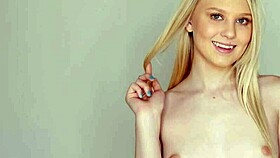 lily rader perfect blonde teen 18+ pov casting with hairy pussy and big cock