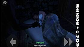 Perverted waitress shows off big tits and ass tonight 😈