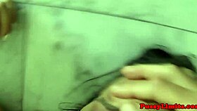 Busty Slut Gets Rough Facefuck Before Doggystyle