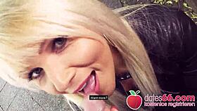 Tatjana Young 18+ Blonde German European Picked Up On Street For Pov Doggystyle Bent Over Public Fucking!