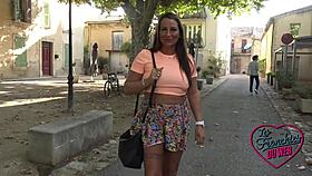 Mila, Naughty Belgian Brunette, Enjoys Outdoor Anal Fun