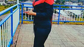 Desperate stepmom begs for stepson's cock in morning doggystyle! 😏