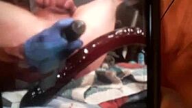 JACK OFF while FUCKING your ASS with a DILDO!