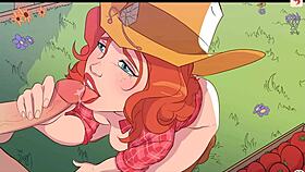 nutaku booty farm hentai game unfolds on ranch in part 21.