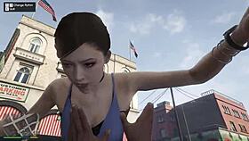 Ada Wong plays hooker in GTA V part 2.