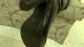 go home and find your wife masturbating with a vibrator