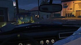 In GTA 5 online, my character hires a hooker for car sex service.