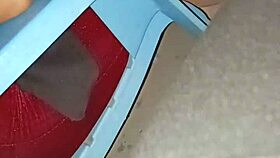 desconocida sola y triste a media noche me pide que la acompañe y le rompí el culo video real con creampie anal