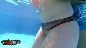 From sucking at the pool to getting fucked in bed, africa irujo's hardcore adventure