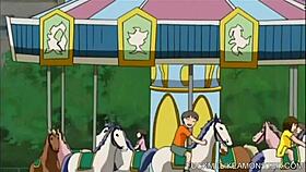 uhh, bdsm dildo play with anime maid gettin banged hard