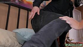 BDSM Cutie's Emotional Journey Through Intense Finger Fucking and Cumshot