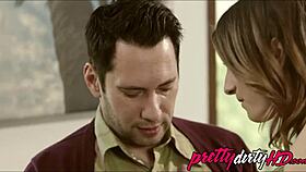 she's in love with her step dad and his big cock