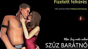 Hungarian bar jerk off instructions from European babe?