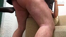 Husband shares wife in threesome with friend