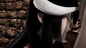 albedo hentai uncensored in anime overlord 3d pov