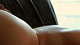 kisses and sensuality on the sofa with couple