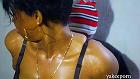 hot homemade threesome with amateurs and cumshot