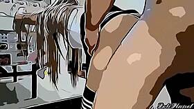 No, Daddy, Don't Fuck My Big Ass Anymore! It Hurts! Mom, Help! Part 2 Cartoon