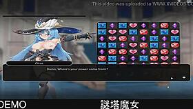 mystery tower witch in fantasy anime game