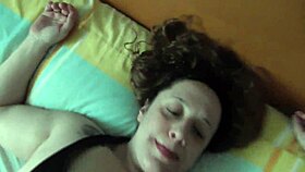 Teen stepsister sucks cum covered cock