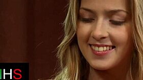 blonde girl with light eyes in missionary