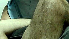 Look what she does when my friends come home!