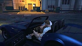 In GTA 5 online, my character hires a hooker for car sex service.