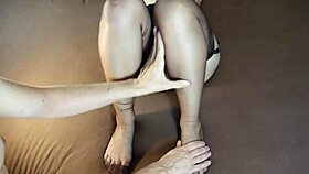 Who Can Resist Tickling Juicy Milf Soles In Nylon Stockings?