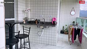 I Got So Excited Seeing The Maid's Tight Shorts And Big Ass