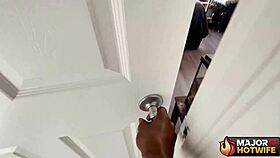 Mandy Rhea gets fucked hard in bed by Rome Major.