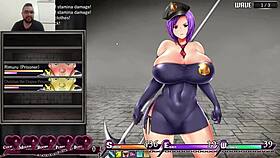 Karryn in prison hentai game.